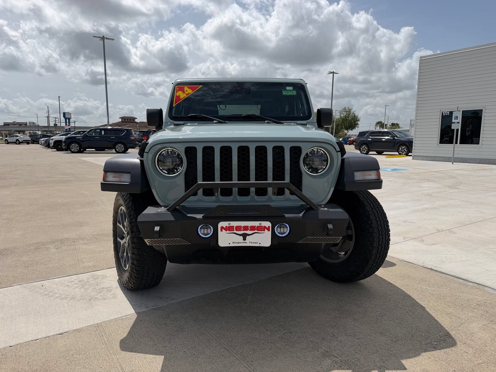 2024 Jeep Wrangler — side profile view