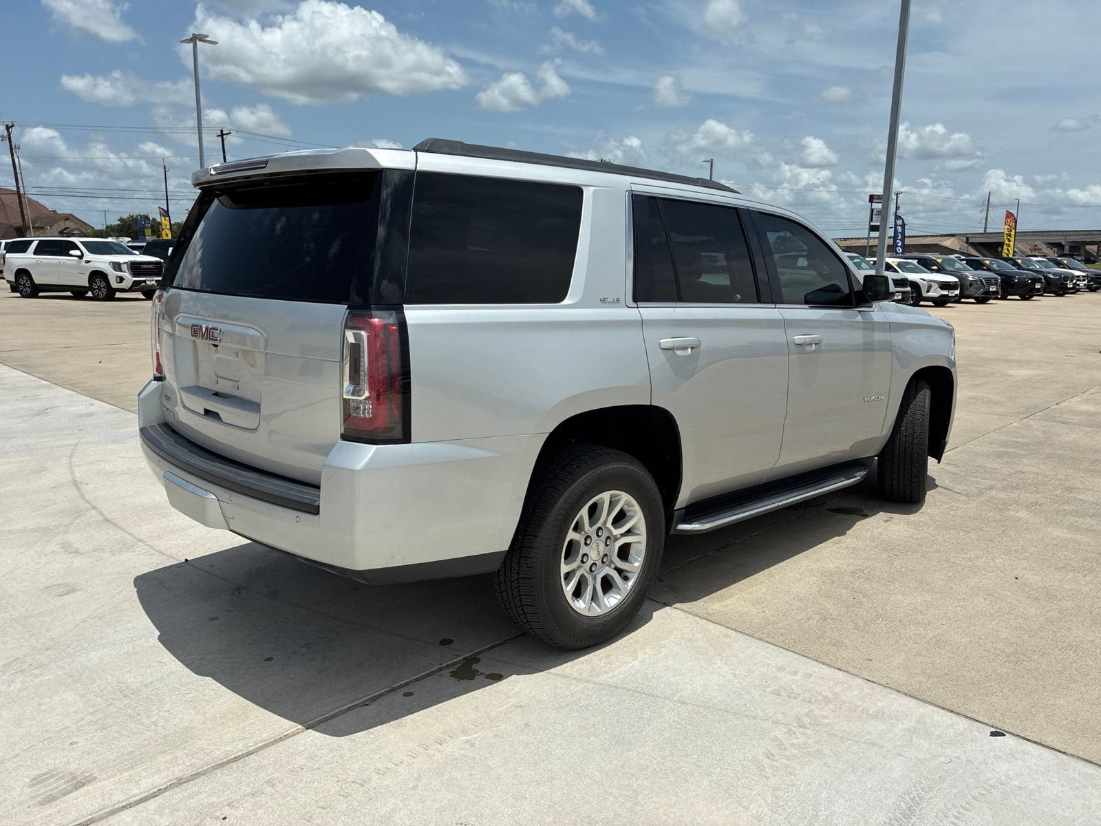2020 GMC Yukon — rear three-quarter view