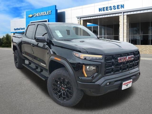 2026 GMC Canyon Elevation in Onyx Black — front three-quarter view