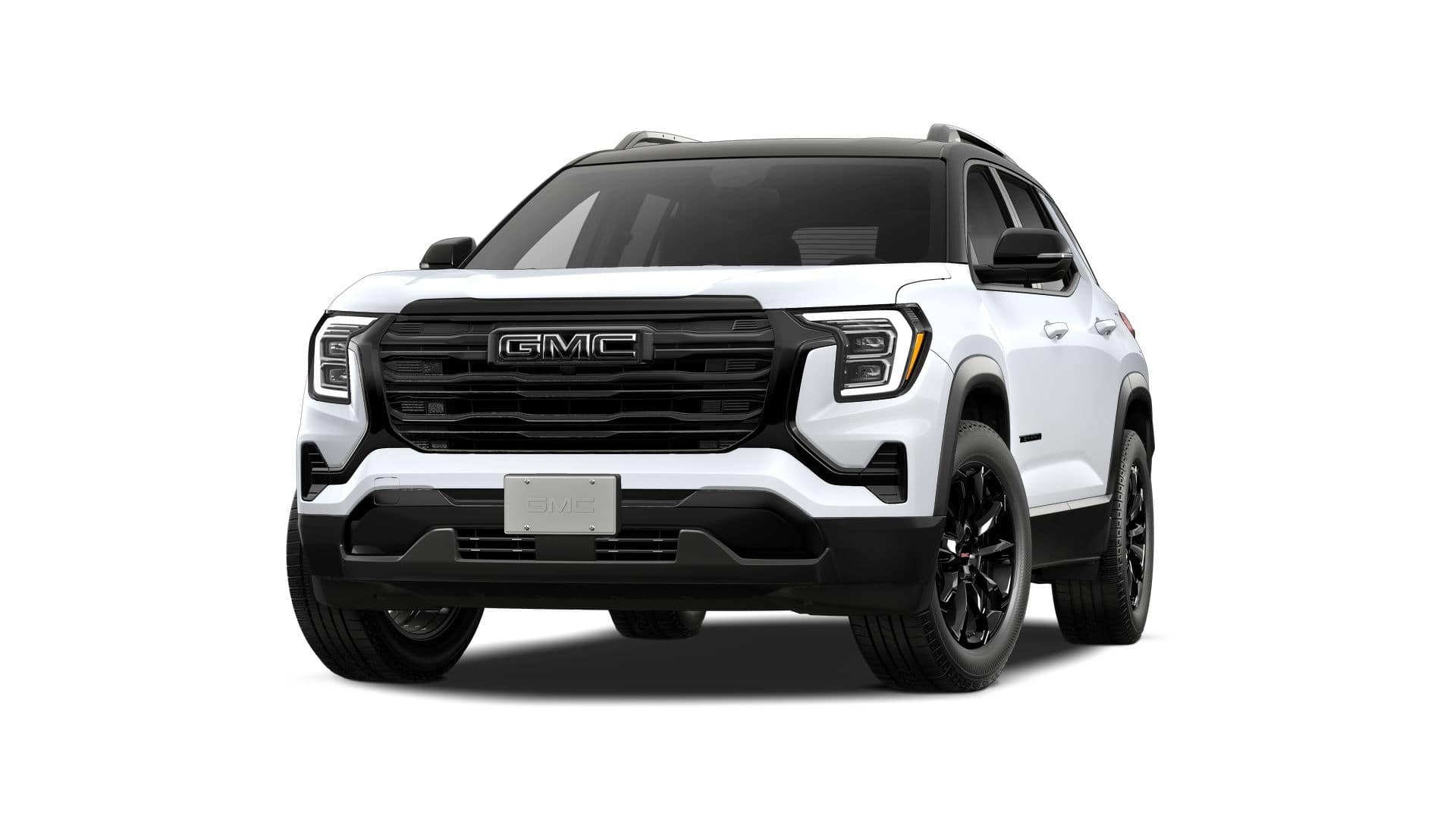 2027 GMC Terrain FWD Elevation in Summit White — front three-quarter view