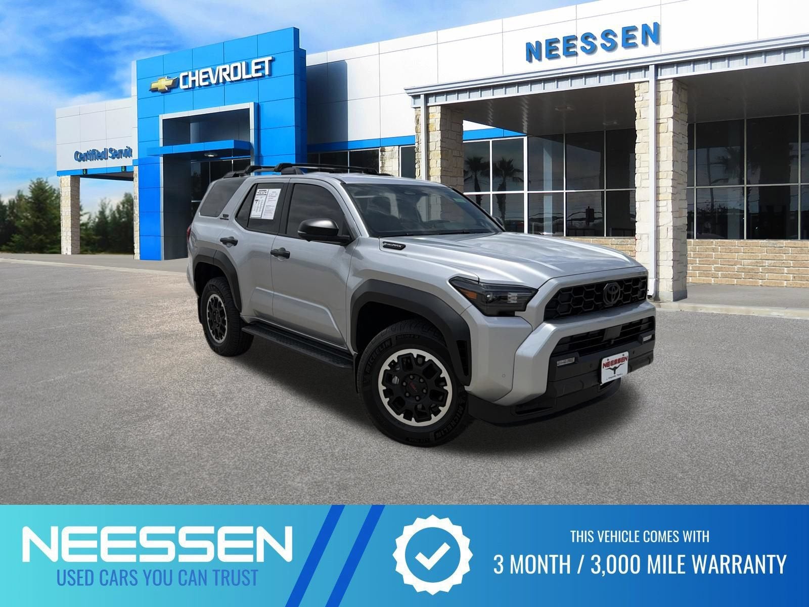 2025 Toyota 4Runner Hybrid TRD Off Road in Cutting Edge — front three-quarter view